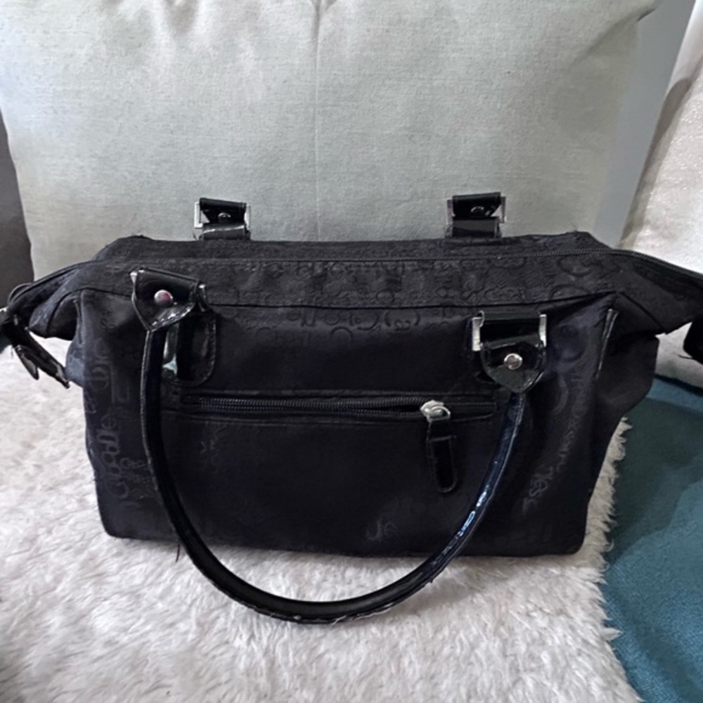 Vtg caboodles makeup cosmetics toiletries doctor style black travel bag